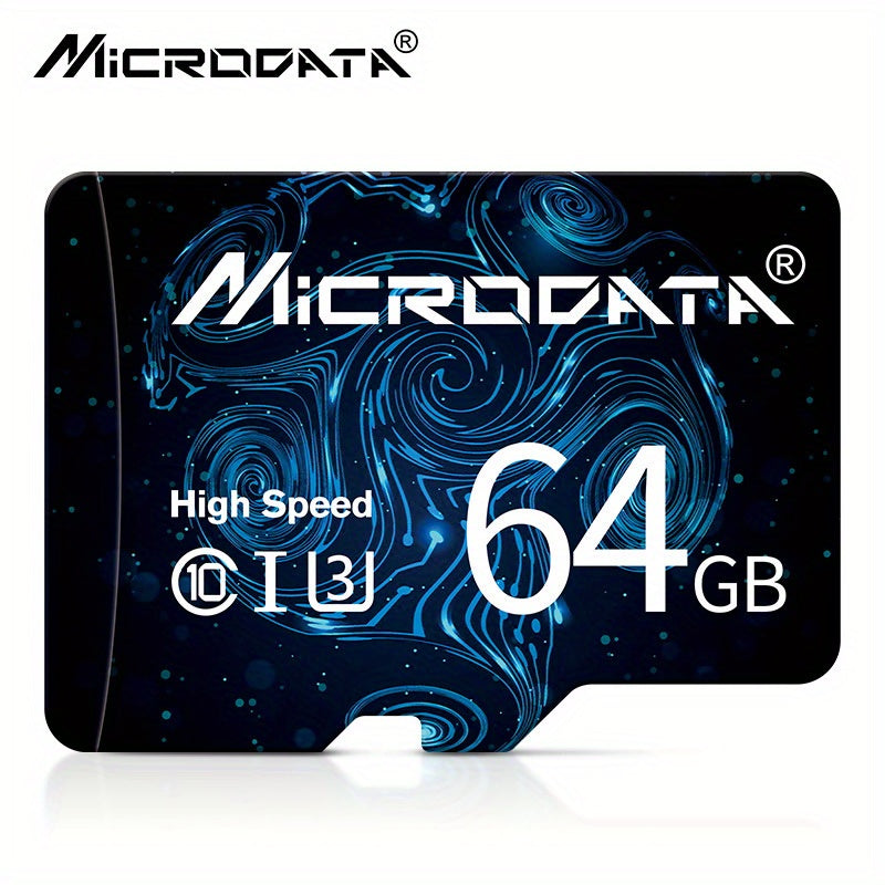 New micro TF SD cards with 32GB SDHC Class 10 for fast storage, also in 64GB, 128GB, and 256GB U3 SDXC mini flash drives for smartphones with an SD adapter.