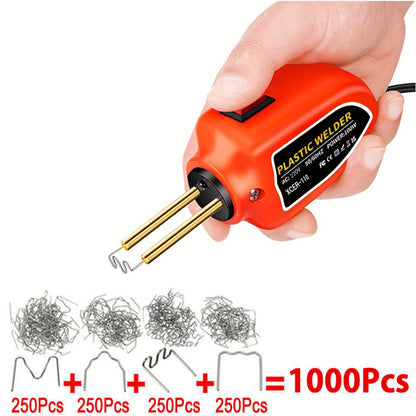 Портативный пластиковый сварщик мощностью 100 Вт для ремонта автомобилей.