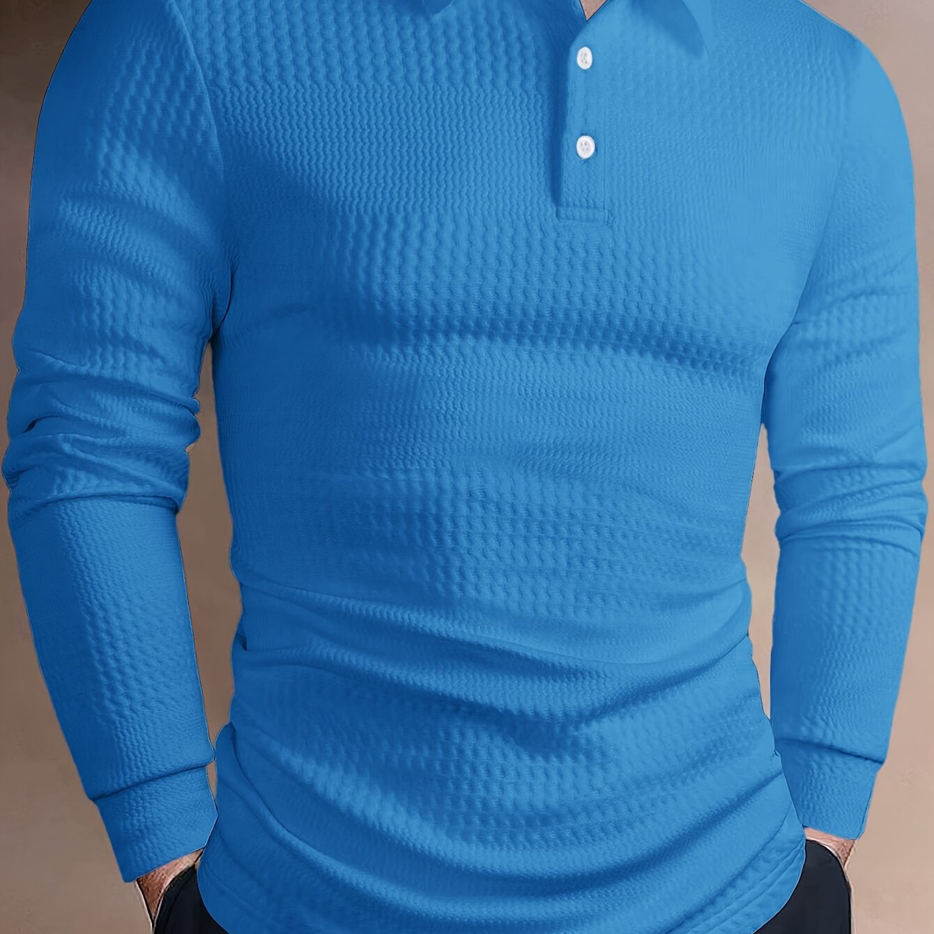 Men's Jacquard Short Sleeve Lapel T-shirt: Casual and slim fit for summer, can be given as a gift.