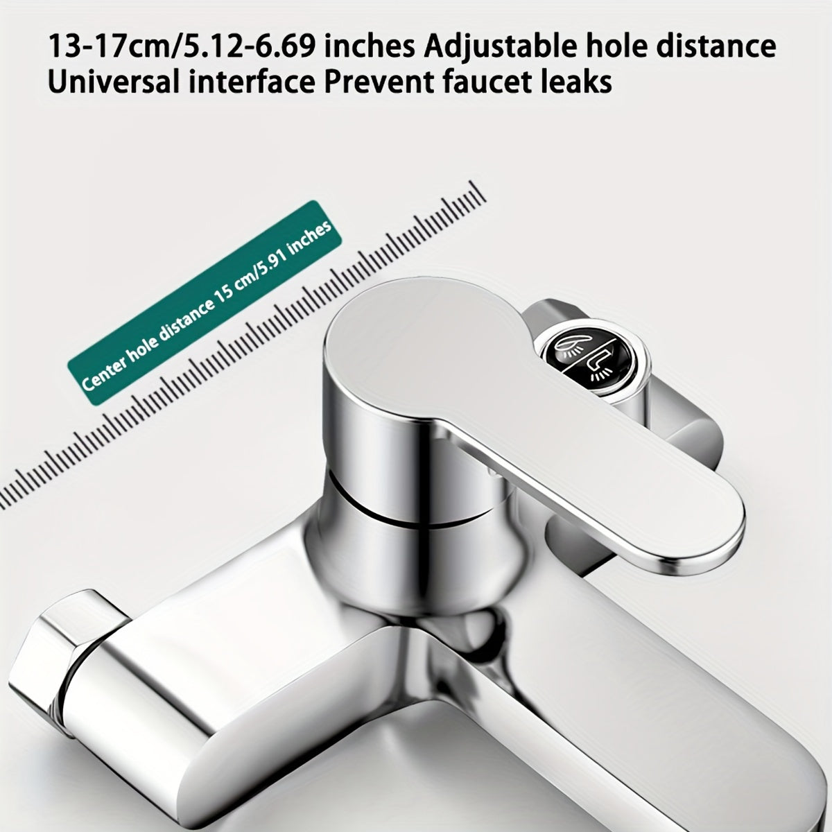 Wall-mounted bathroom shower faucet with handheld hand shower, bathtub mixer set, single handle basin sink pull out faucet, and rainfall spray head.