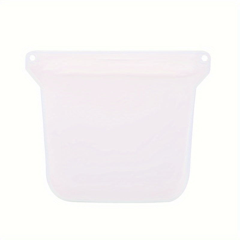 Seal in Freshness with FreshStorage Bag: A Leak-proof, Food-grade Silicone Self-sealing Bag for Microwave and Refrigerator Storage, Ideal for Recycling.