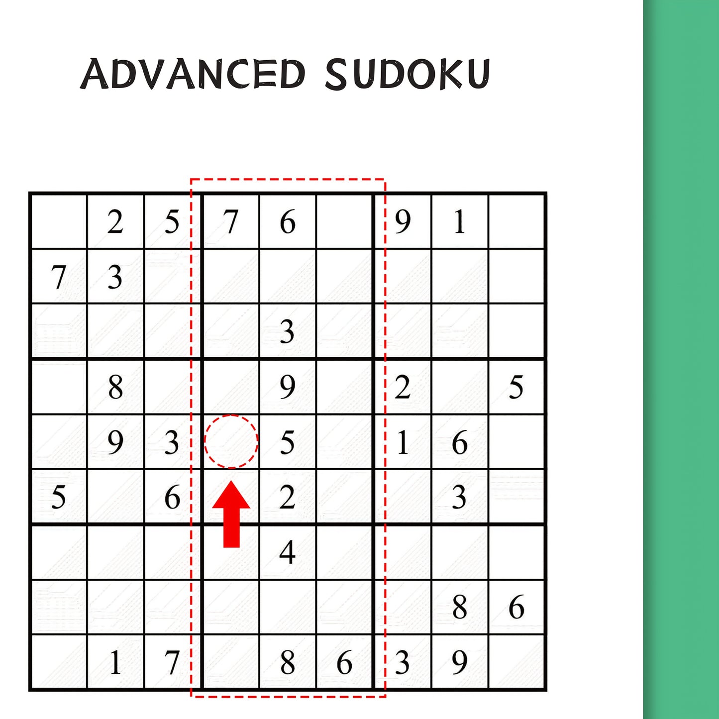 2024 Edition 1pc Advanced Sudoku Puzzle Book for Beginners - English Language, Improves Focus & Problem-Solving Skills by ZHIDIAN INTERNATIONAL (USA) LLC.