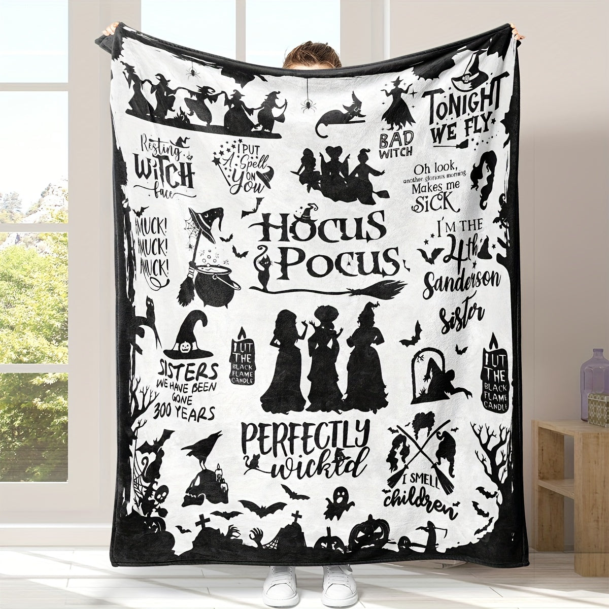 Hocus Pocus Halloween Tashqi Ko'rpa: Har Mavsum Uchun Ajoyib Darajada Mukammal