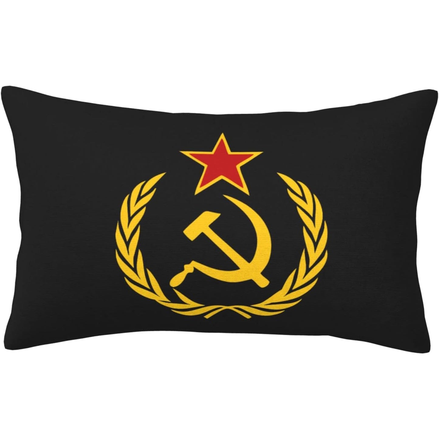 1pc Hammer & Sickle Pillow Covers - 30.48cm x 50.8cm, for Bed and Couch Decor, Single side, No pillow core included