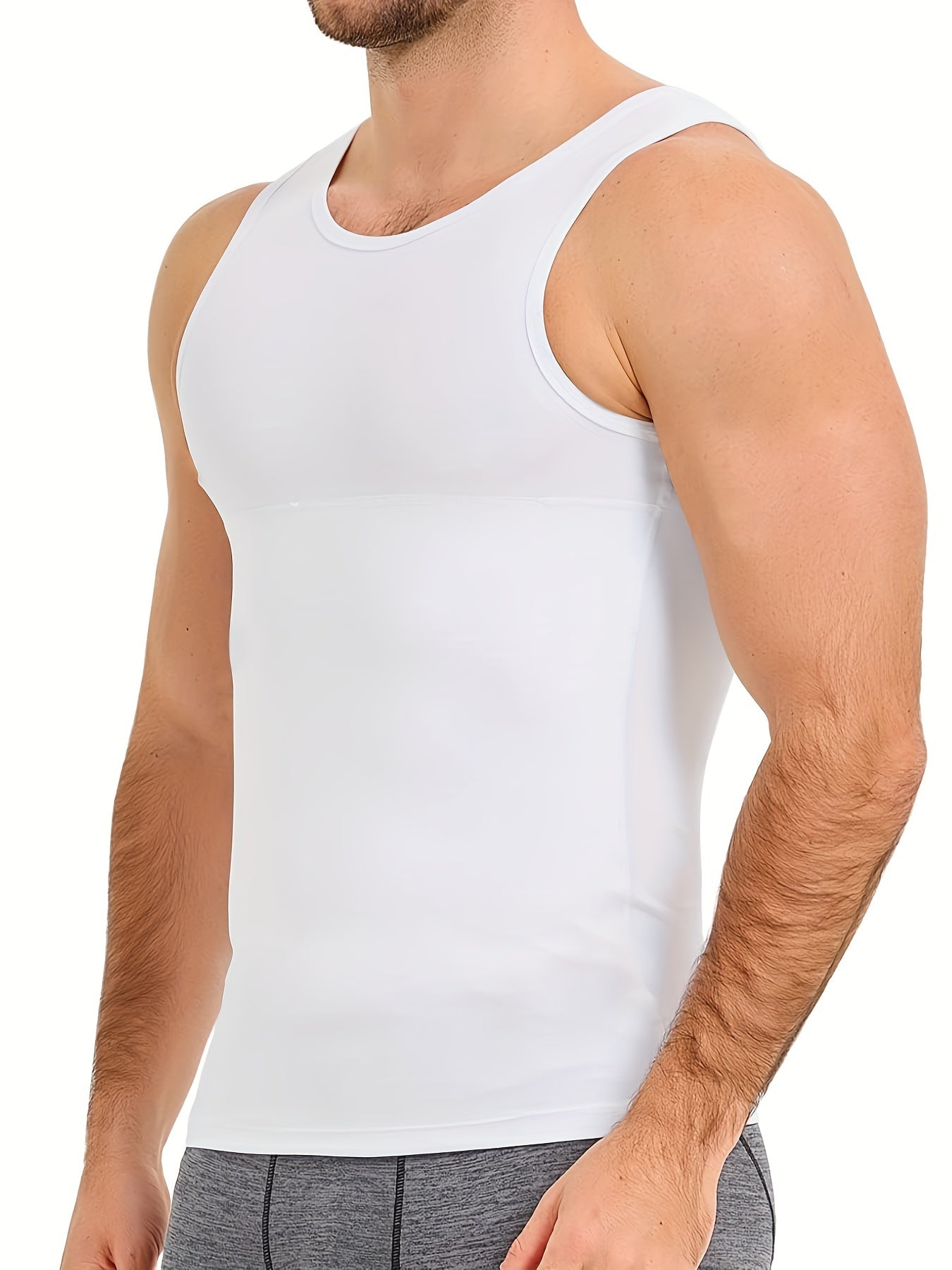 Men's Compression Tank Top for Slimming and Posture Control