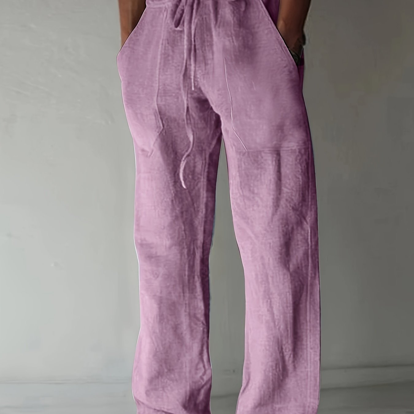 Large men's casual cotton pants.