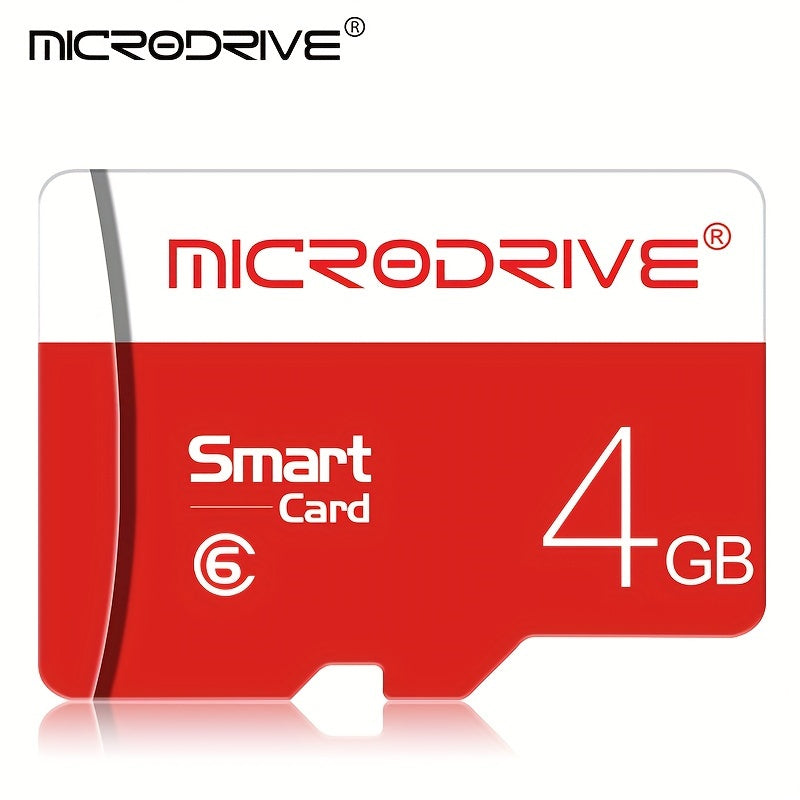 MICRODRIVE TF SD Memory Card - High-Speed Class 10 U3 UHS-I, 4K HD Compatible, Sizes: 4G-256GB, MICRODRIVE