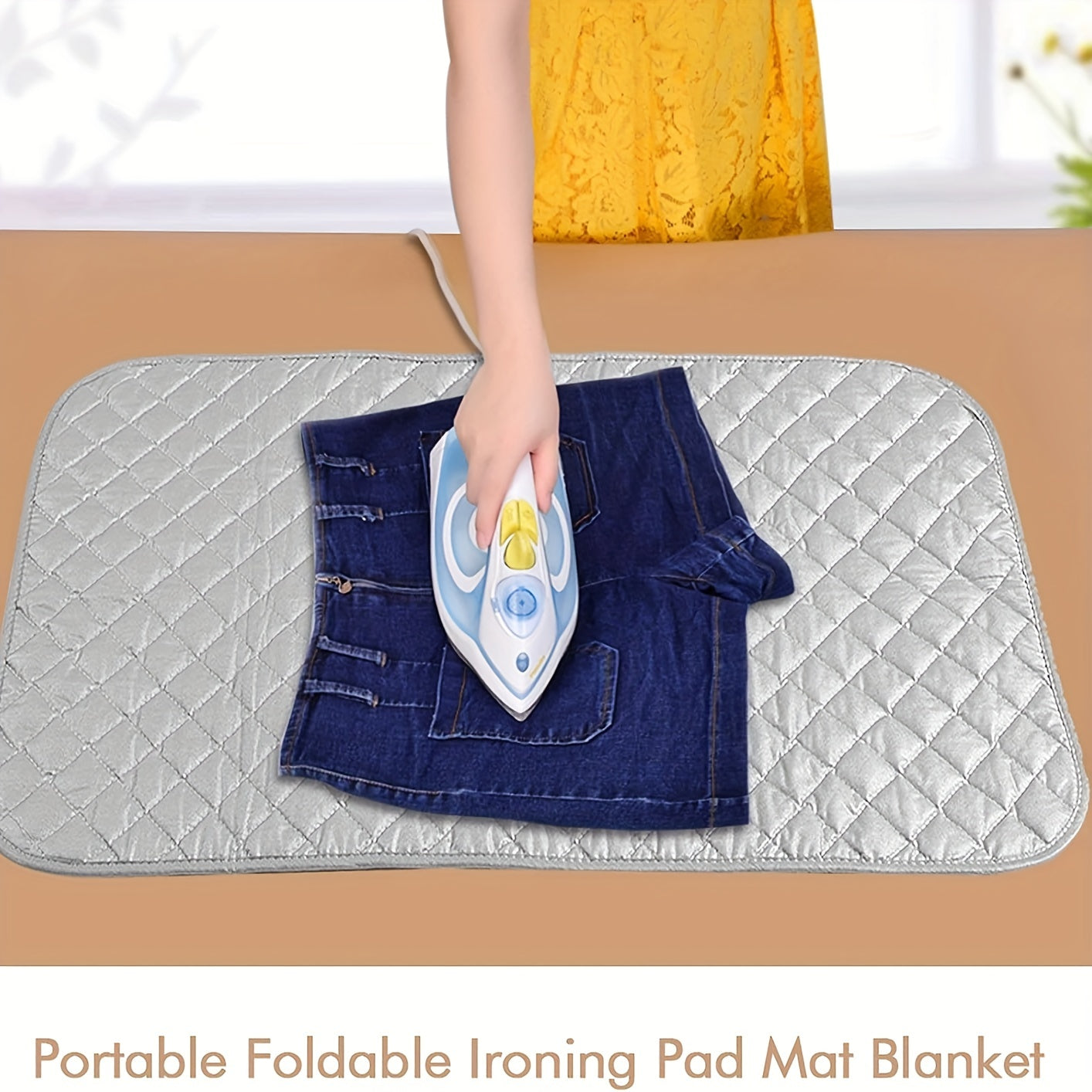 Foldable Ironing Mat - Portable and Heat-Resistant Pad for Countertops, Perfect for Winter Gifts