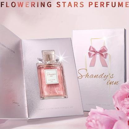 50ml Eau De Parfum for women with refreshing, long-lasting scent of floral and fruity notes, ideal for dating and daily wear. Perfect gift for her.