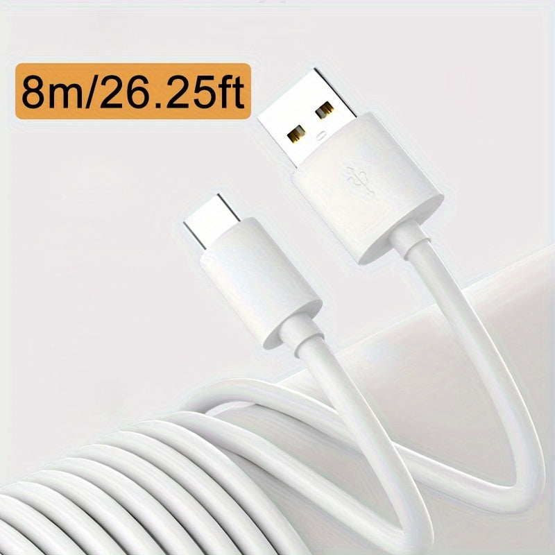 66W 6A Quick Charge USB-C Cable for Xiaomi, OPPO, Kindle, and Driving Recorders. Male to male, fabric flat cable with matte finish. Supports USB charging, data sync, and 50-80W power.