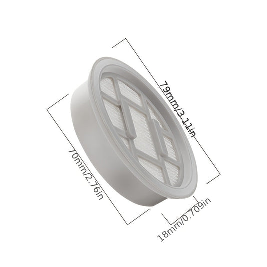 Replacement filter screen for Deerma vacuum models VC20, VC21, and VC20s. Provides 0.3 micron efficiency for removing pet hair, dust, and dander from your home.