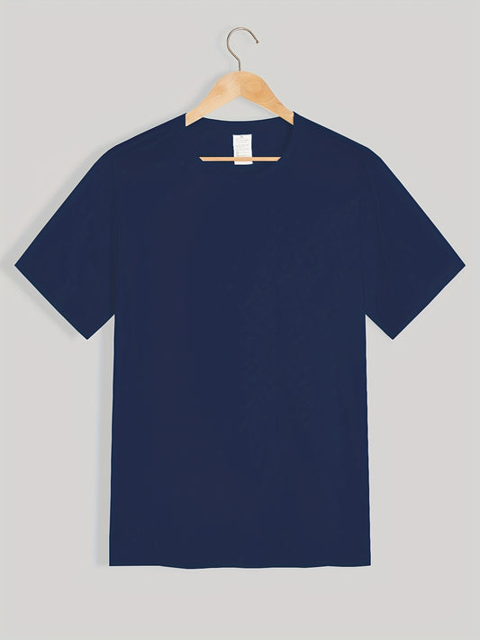 Cotton crew neck t-shirt for men