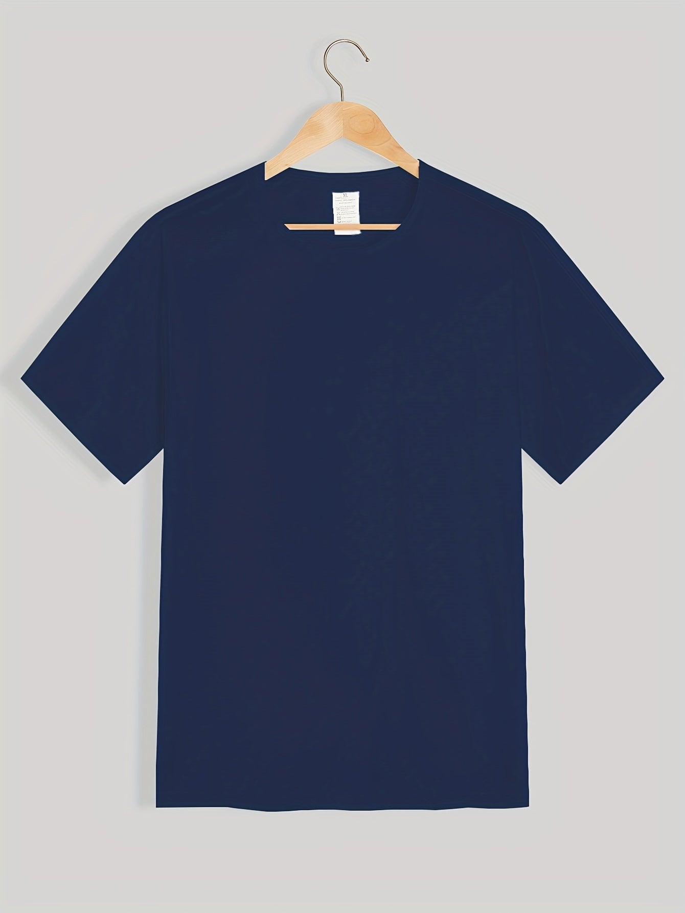 Cotton crew neck t-shirt for men