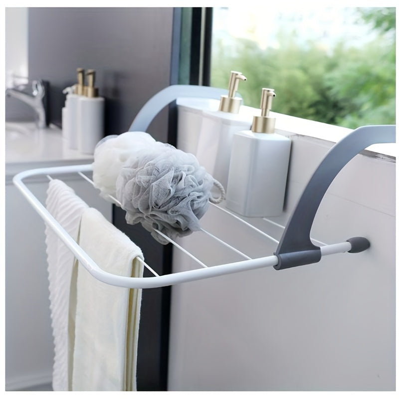 Windowsill Drying Rack - Metal Clothes Hanger for Laundry Room - Drying Racks for Clothes