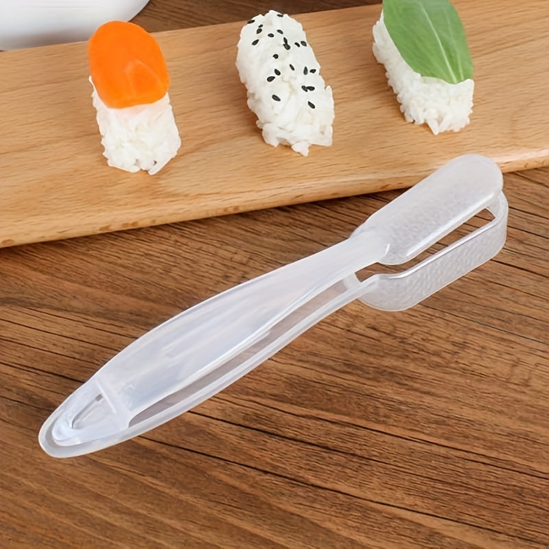 Easy-Grip Rice Ball & Sushi Mold - Durably crafted plastic Japanese cuisine maker for creating perfectly shaped rice balls and sushi. Great for bento boxes and homemade sushi nights. Complete sushi making kit.