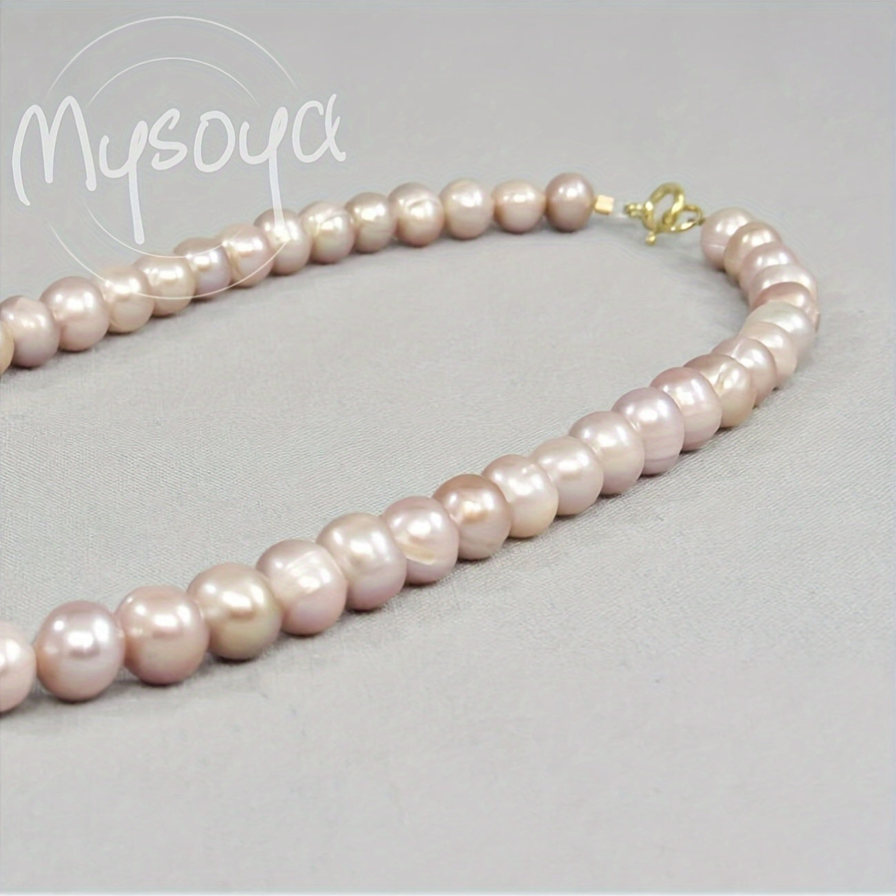 Handcrafted with care, the MYSOYA 100% Handmade Natural Pearl Pink Freshwater Pearl Necklace Set is perfect for all occasions. Includes a gift box for easy gifting. Ideal for daily wear, parties, birthdays, anniversaries, Valentine's Day, Christmas, and