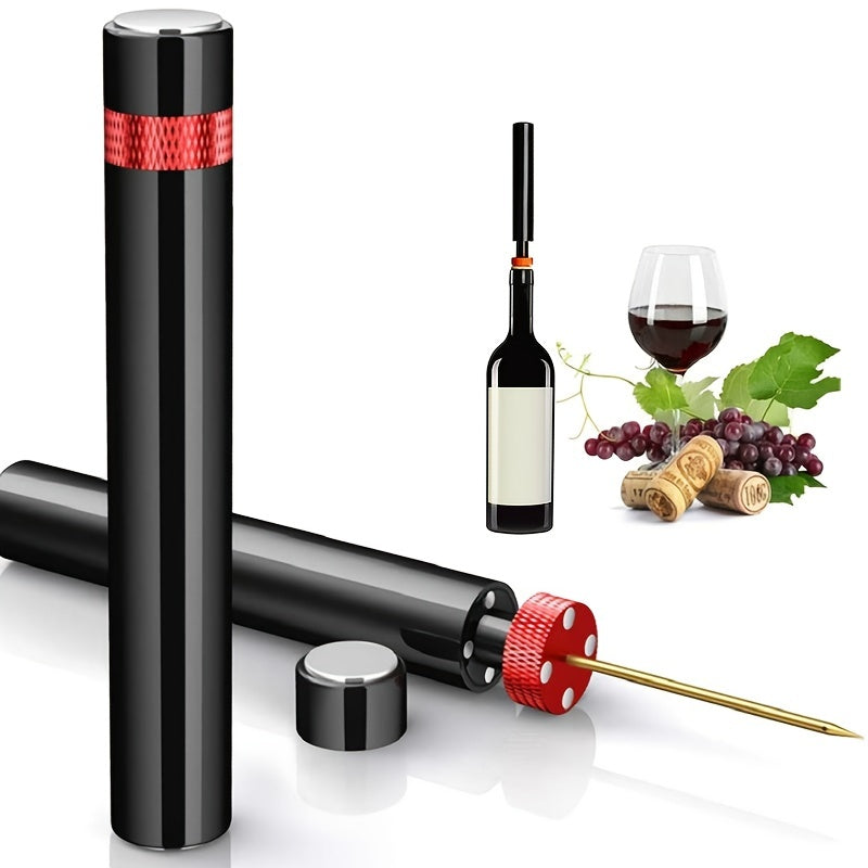 Creative air pressure wine opener with color box packaging.