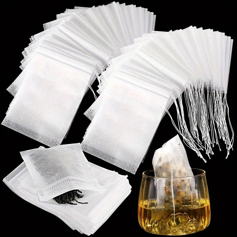 100 tea bags, including pumping lines, traditional Chinese medicine decoction bags, non-woven seasoning soup slag bags