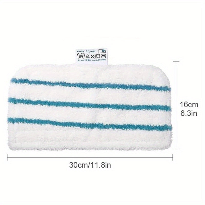 Get a pack of washable mop pads compatible with Black & Decker, designed for FSM 1600, 1610, 1620, and 1630 steam mops. These reusable microfiber cloth refills offer high absorption for your floors.