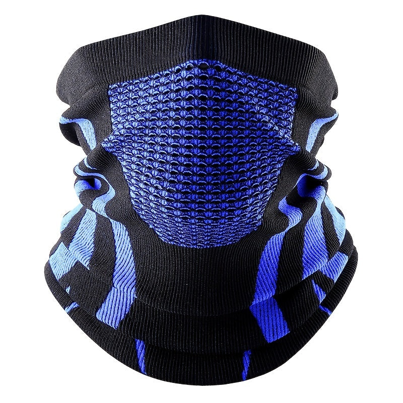 Stay warm this winter with our versatile Winter Neck Gaiter Neck Warmer. This half face ski mask cover shield is perfect for braving the cold weather, offering windproof protection. Use it as a tube bandana, balaclava, or neck warmer while running