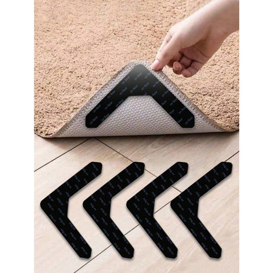 Durable Non-Slip Carpet Tape, Made of Washable PU & PC Material, Hand Washable Adhesive for Use in Rooms and Bedrooms, Easy Installation with No Residue