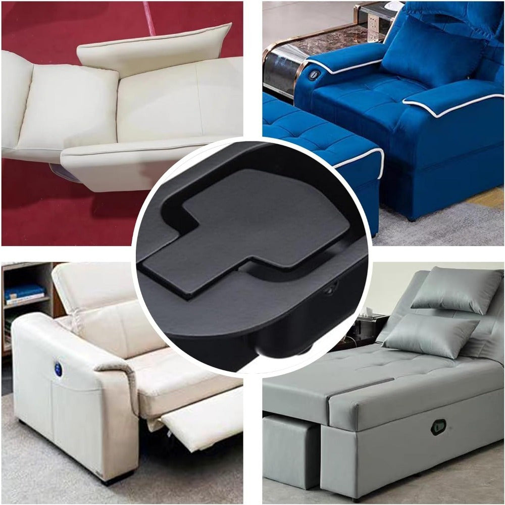 Upgrade your recliner with this durable metal handle. Our adjustable recliner lever is easy to install and fits most recliner and sofa chair armrests. No electricity required means no hassle. Say goodbye to a broken handle and hello to a comfortable seat