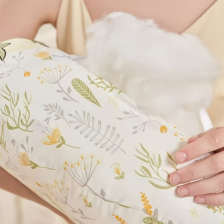 Perfect for pregnancy comfort, this ultra-soft maternity pillow provides waist support and belly relief for side sleeping.