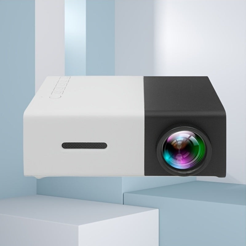 2025 Smart HD Projector with upgraded features, compatible with mobile phones, suitable for events and holiday gifts.