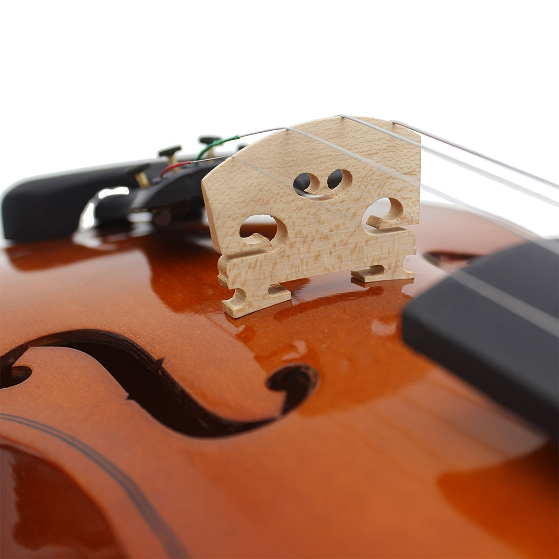 Astonvilla AV-105 Premium Full Size Violin: Lightweight, Durable Wood with Rich Tone for Beginners & Pros - Includes Case, Rosin, & Extra Bow Hair.