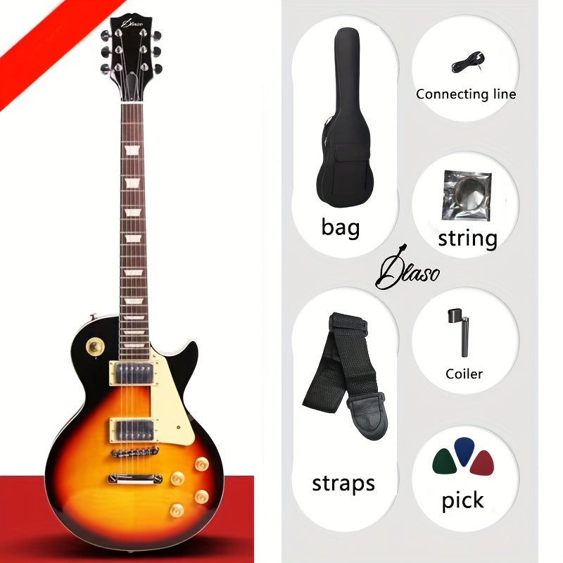 DLASO Electric Guitar LP - a classic beginner and professional electronic guitar set by DEASO DILASUO