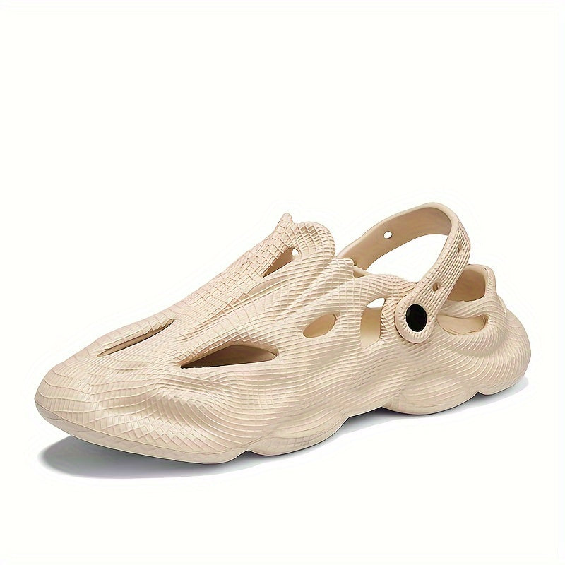 Men's Lightweight Hollow Out Non-Slip Clogs for Summer Garden Wear