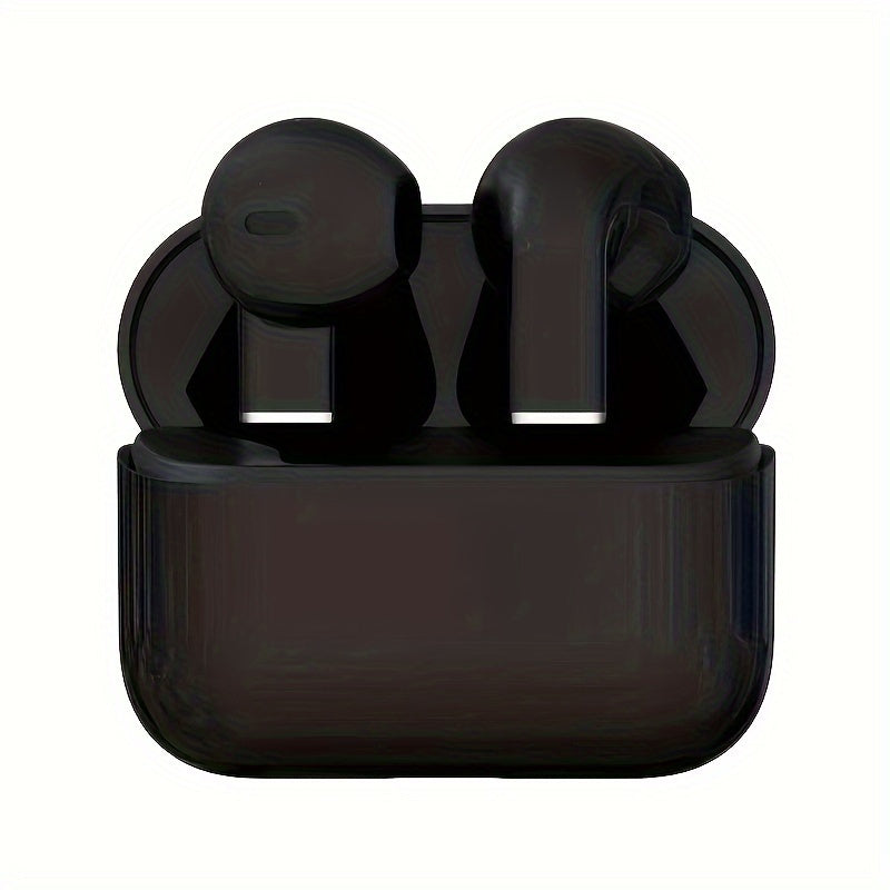 Lightweight TWS earbuds with touch control, mic, and anime design for casual use, sports, and gaming.