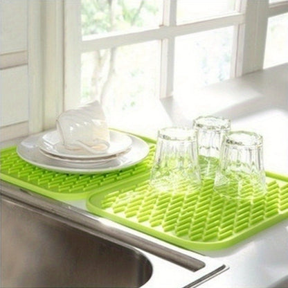 Silicone trivet mat for hot dishes - 1pc