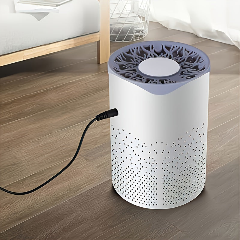 1pc Air Purifier for Home, Rooms with Odors, Smoke, suitable for Bedrooms, Study Rooms, Car, Garages, and Toilets.