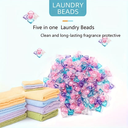 5-in-1 Laundry Pods with Long-Lasting Fragrance and Softening Properties, Formaldehyde-Free, Multiple Pack Options