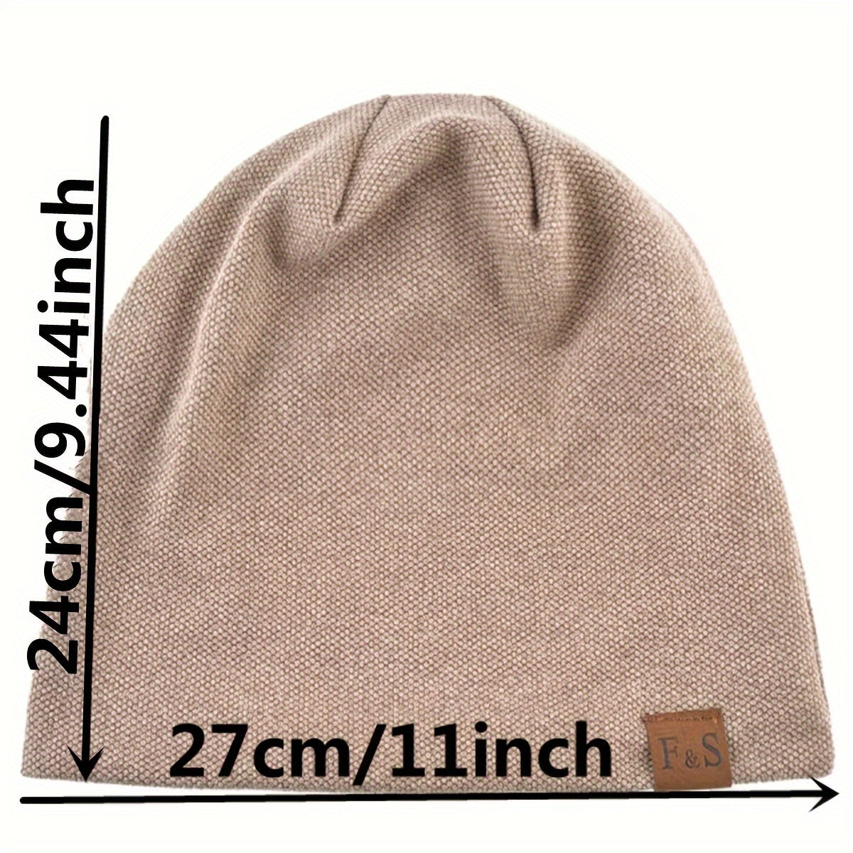 Soft Knitted Beanies in Solid Colors - Perfect Gift for Men and Women This Spring