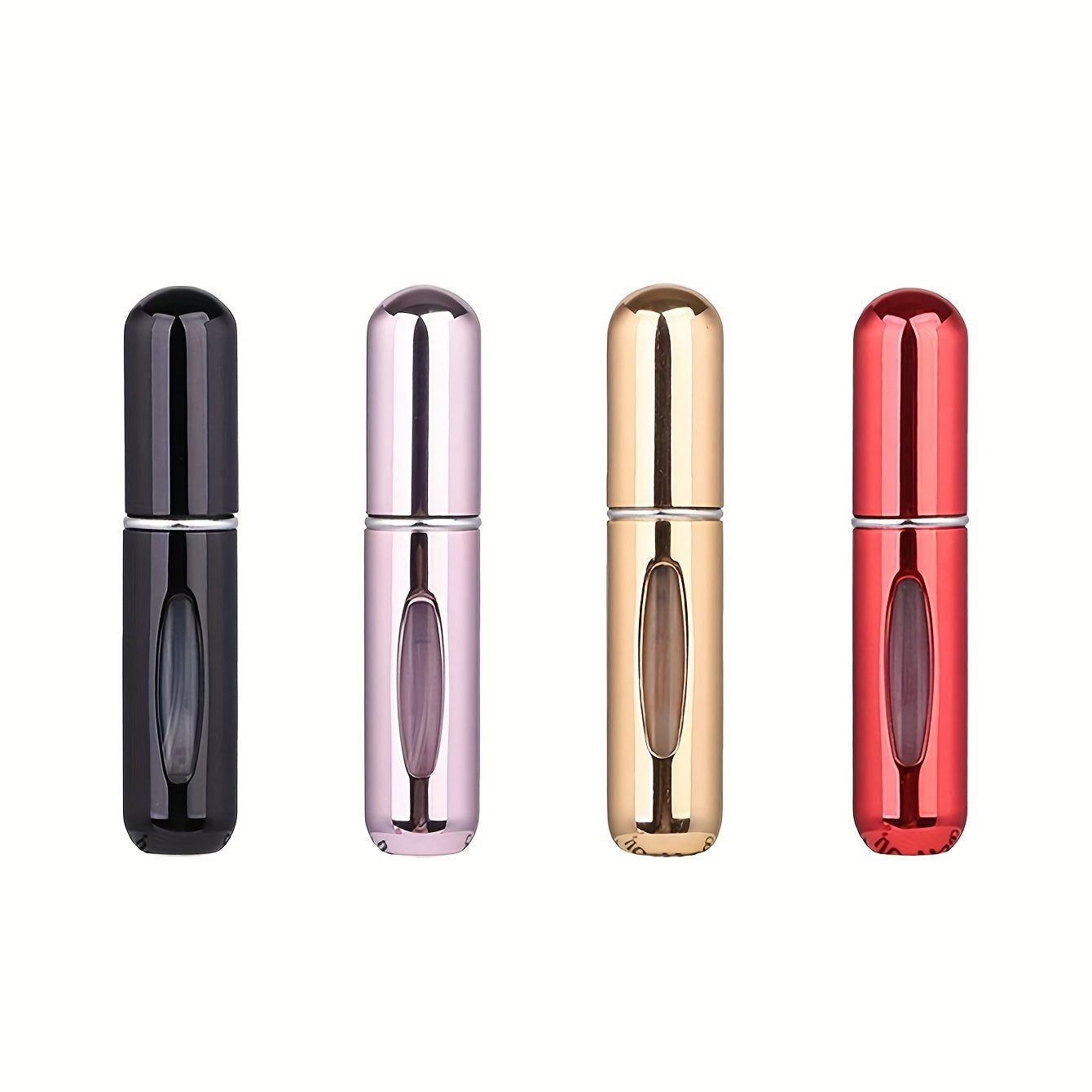 Refillable atomized perfume bottle ideal for travel and outings (5ml), suitable for men and women, makes a great gift.