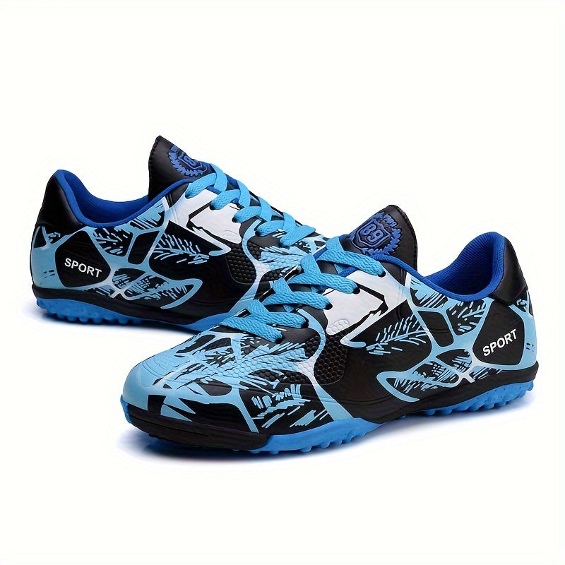 Men's Turf Football Boots: Outdoor Anti-skid Soccer Cleats for Winter & Autumn.