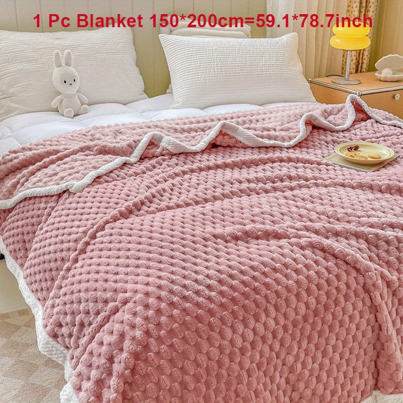 Soft and cozy fleece blanket for couch, sofa, office, bed, camping, and traveling. Perfect birthday or holiday gift for boys, girls, and adults. Great for home decor during the holidays.