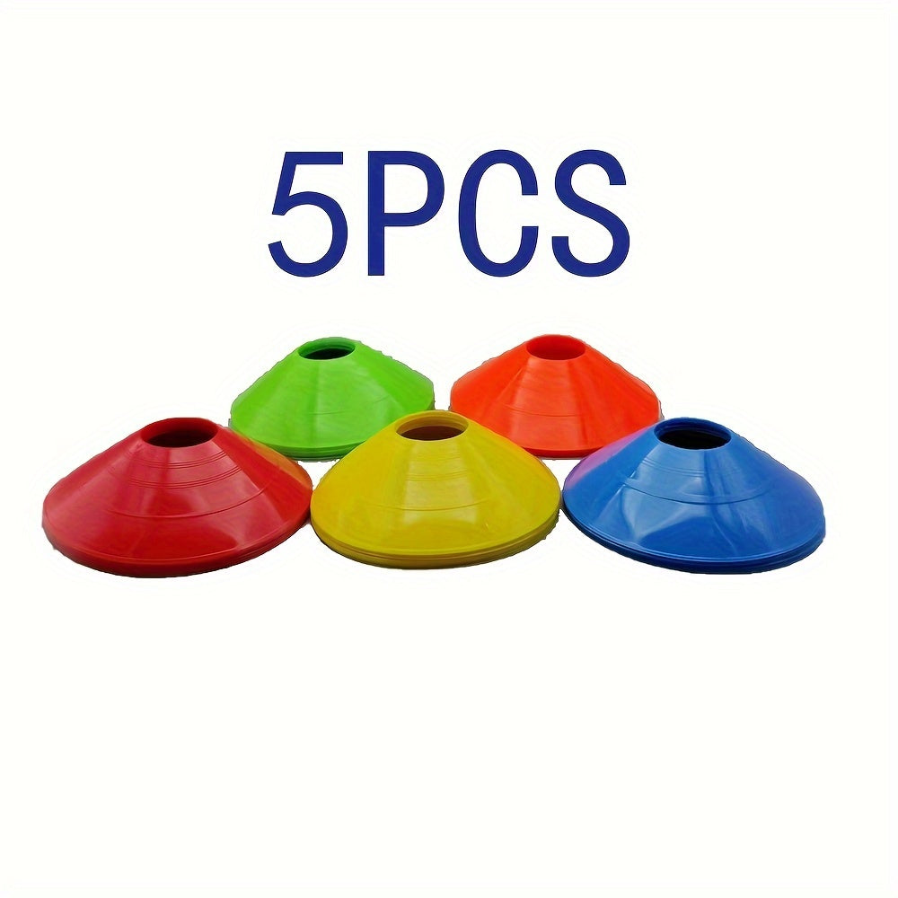 PE Football Training Equipment available in 5/10/20/50pcs sets with Thickened Round Mouth Logo Discs, ideal for outdoor sports.