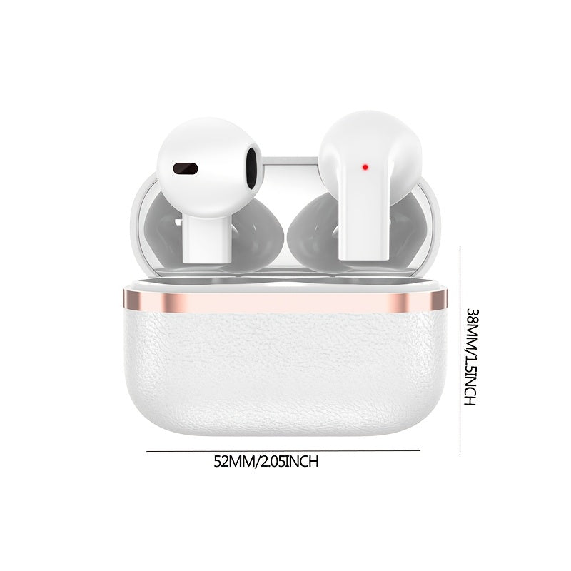 Wosd 2025 New TWS Wireless Earbuds offer unmatched convenience with ergonomic design for comfort and high-fidelity sound including Dolby Bass and ACC Stereo HD Calling. Ideal for Android