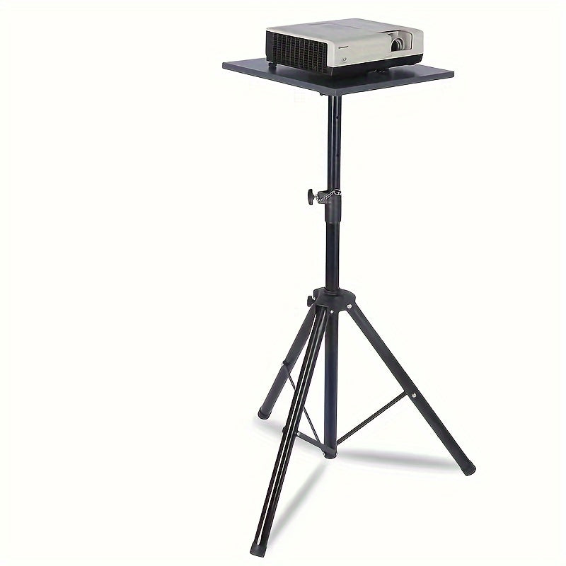 Adjustable projector stand made of durable ABS, suitable for desktop and floor use, stylish and practical.