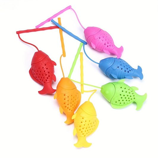 Silicone Cute Little Fish Tea Strainer: A Hygienic and Convenient Home Tea Brewing Tool