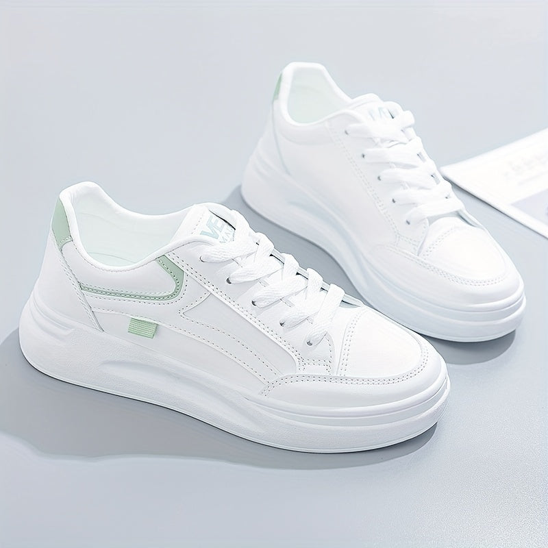 Girls platform sneakers, durable and non-slip for all seasons.