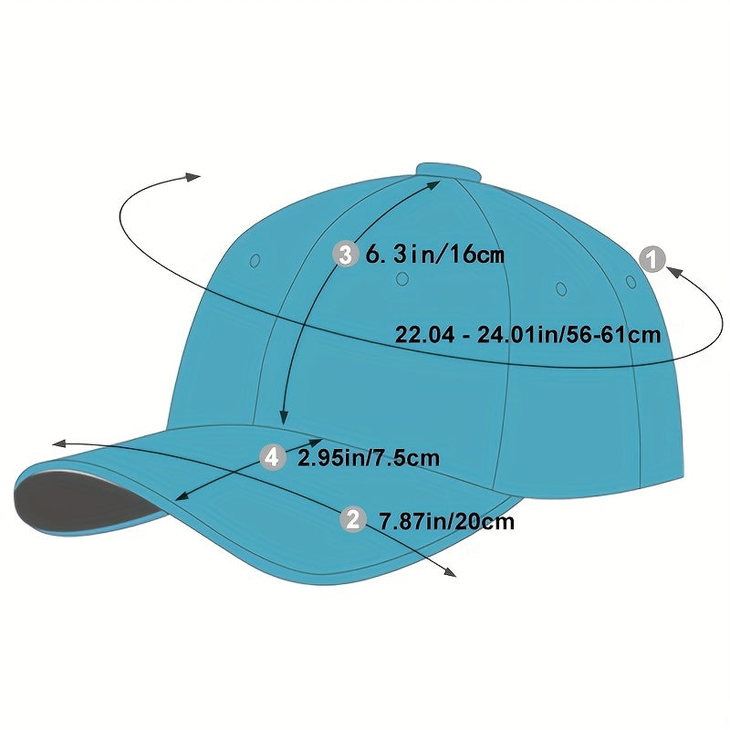 A stylish and versatile men's cross baseball cap, perfect for spring, fall, and summer. This adjustable hat is an excellent choice for gifts.