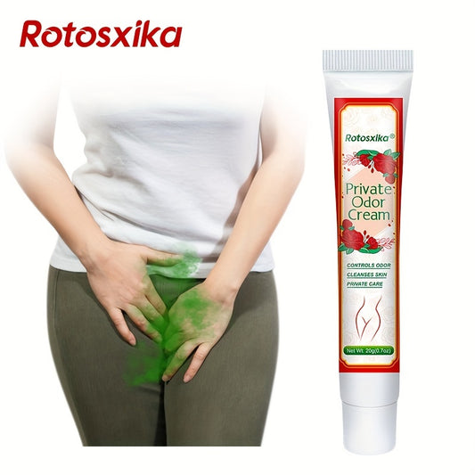 Rotasxika Private Odor Cream for Women, Rose Scented, 20g - Single Pack