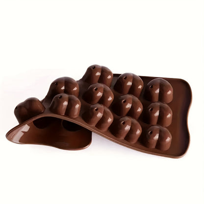 '- Get creative with our 3D Heart Shaped Chocolate Mold, perfect for DIY cake decorating and baking
- Made from high-quality silicone, this mold is also great for making jelly and candy
- A versatile kitchen gadget that will add a touch of love to your