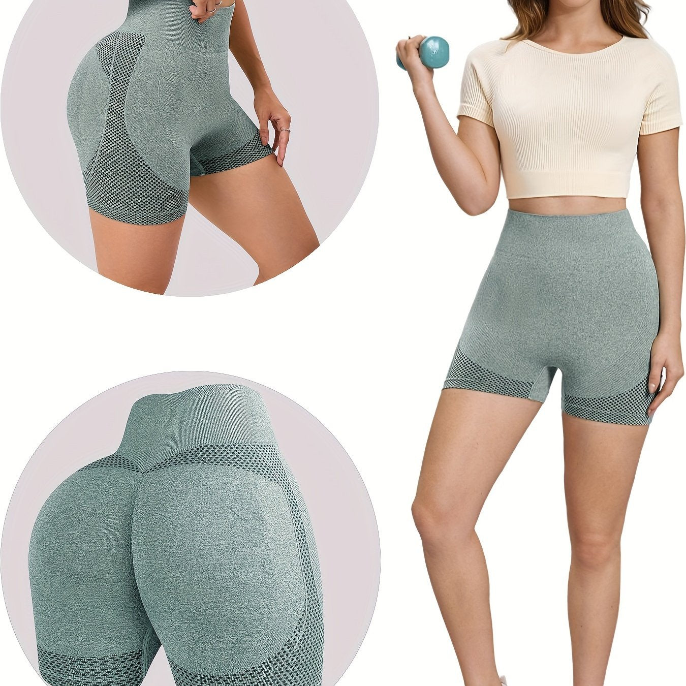 Multi-color Butt Lifting Shaping Shorts with High Waist Tummy Control for Women's Underwear & Shapewear.