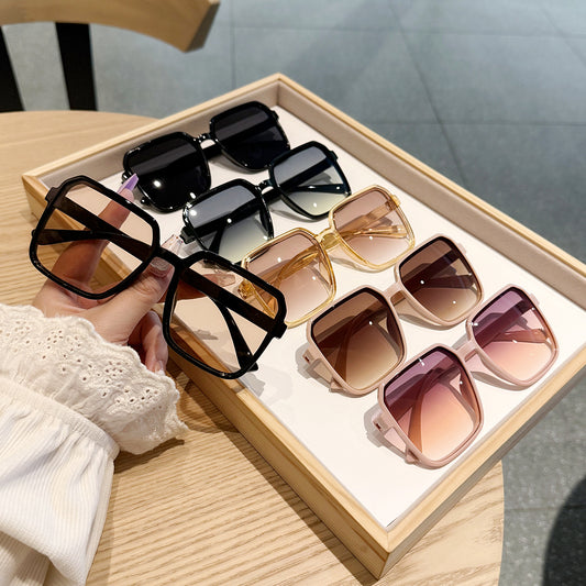 6-pack of oversized fashion glasses with anti-reflective lenses and lightweight frames. Perfect for outdoor activities, festivals, and parties. Stylish eyewear collection.