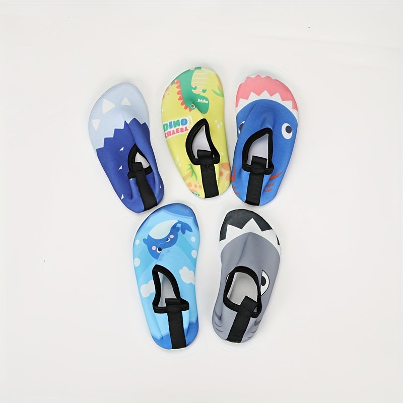 Fast drying, non-slip barefoot water shoes for baby boys, perfect for beach and outdoor activities.